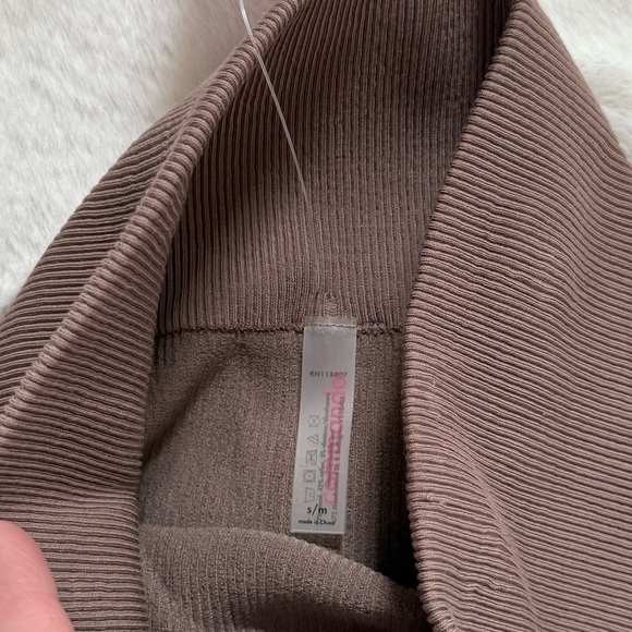 COMMANDO NWT S M Studio Rib Bike Shorts in Smoke • Ultra Luxe Ribbed Biker Short - Picture 5 of 12